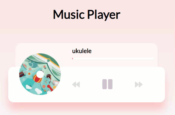 Music Player Thumbnail (Animated)